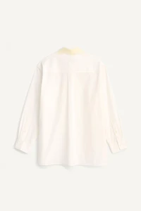 LIMITED EDITION LACE COLLAR POPLIN SHIRT