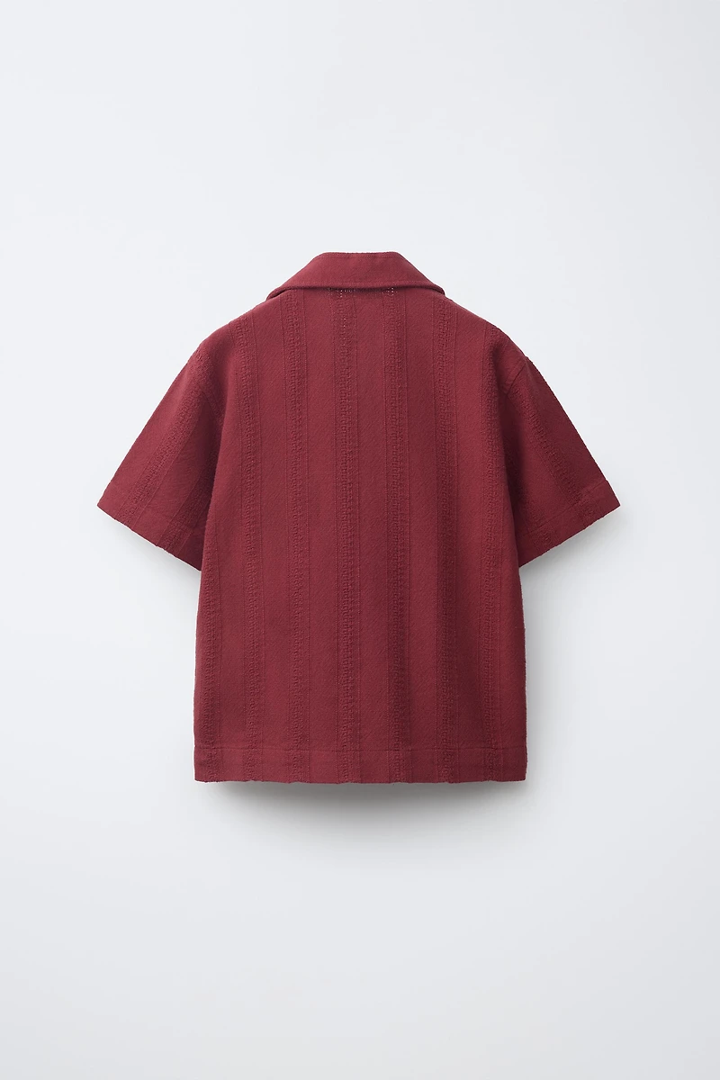 CHEMISE RUSTIQUE STRUCTURÉE