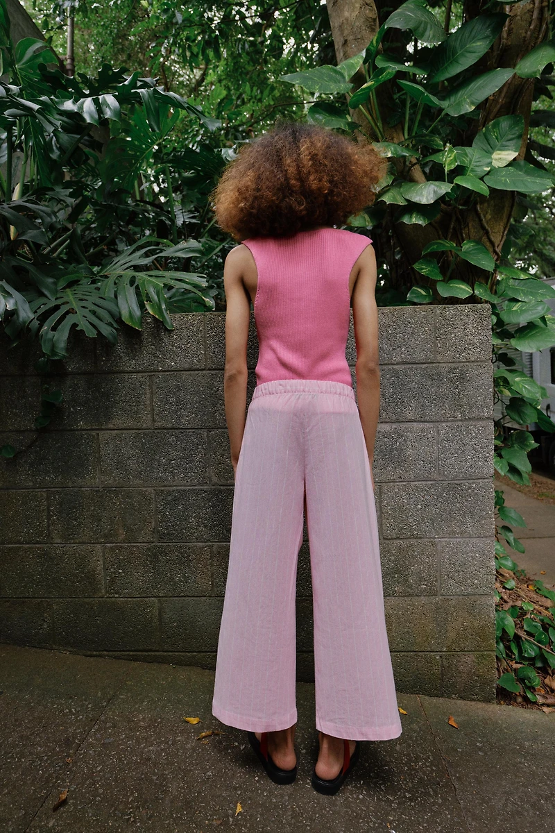 STRIPED CULOTTES