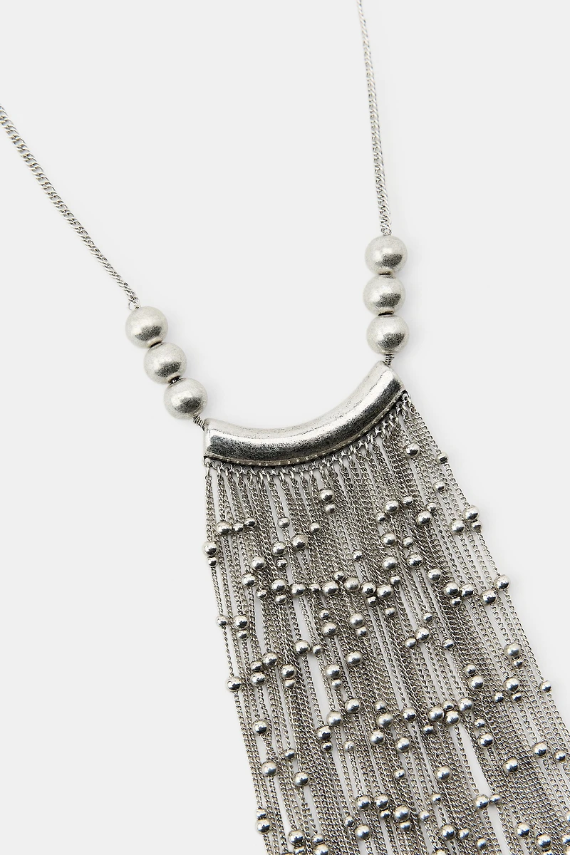 BALL AND CHAIN NECKLACE