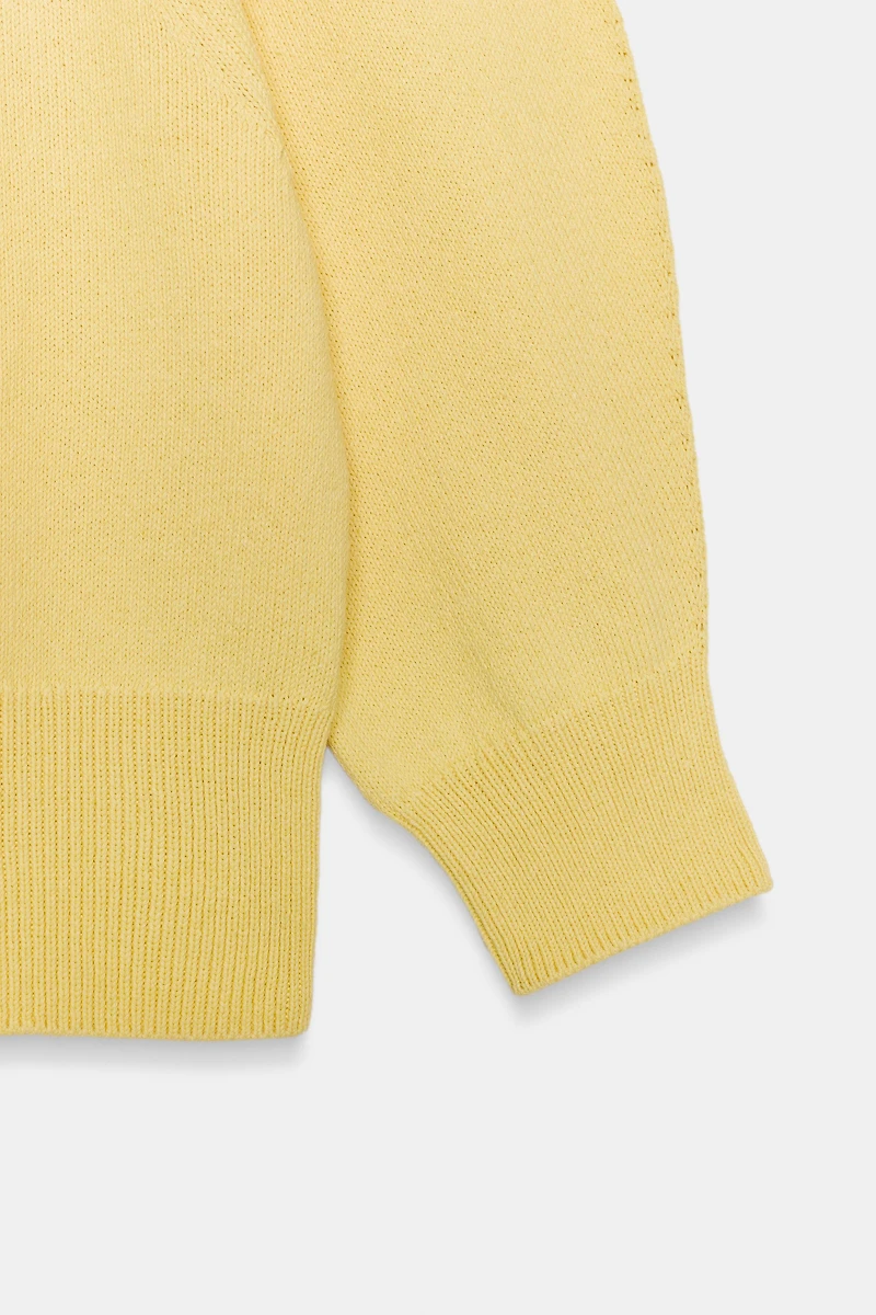 PUFF SLEEVE KNIT JUMPER