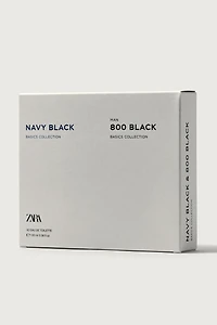 NAVY BLACK + ZARA MAN 800 BLACK EDT 2X100 ML (3.4 FL. OZ)