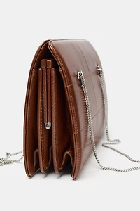 LEATHER SHOULDER BAG