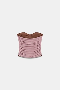 COMBINATION TULLE CORSET