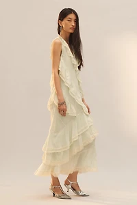 LIMITED EDITION LACE RUFFLE DRESS