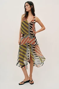 PATCHWORK PRINT DRESS