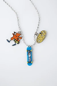 SHAPED PENDANT NECKLACE