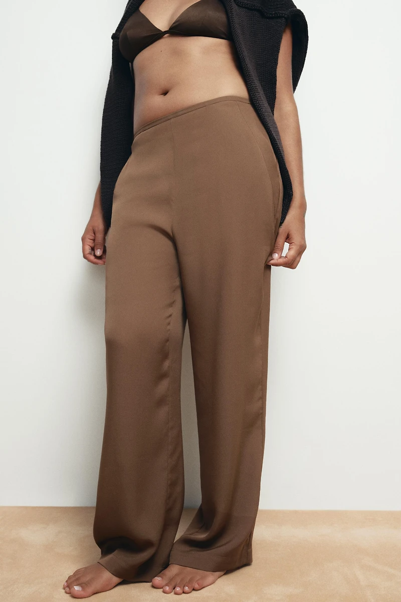 100% SILK PANTS