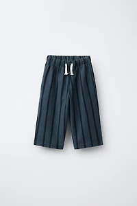 STRIPED STRAIGHT LEG PANTS