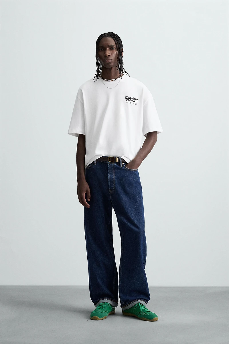 RAISED PRINT T-SHIRT