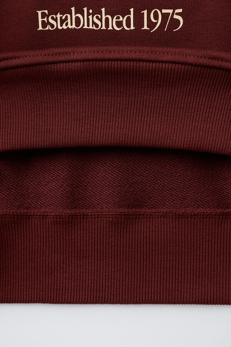 ENSEMBLE SWEAT ZIPPÉ ET PANTALON JOG TEXTE