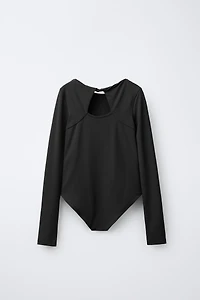 POLYAMIDE CUT OUT BODYSUIT