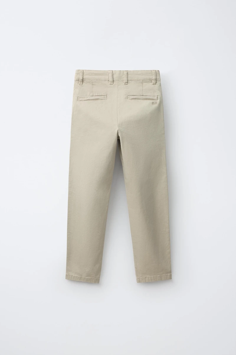 BASIC CHINO PANTS