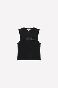 RHINESTONE LOGO TANK TOP LUDOVIC DE SAINT SERNIN x ZARA