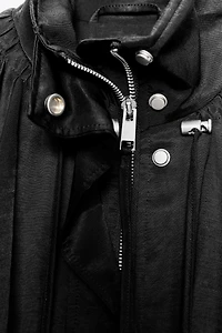 ZW COLLECTION FLUID BOMBER JACKET