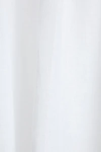 DOUBLE WIDTH LINEN CURTAIN WITH MEDIUM OPACITY
