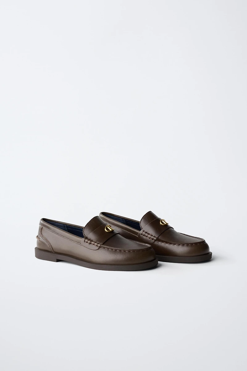 MOCASSINS EN CUIR CHAMPION ® X ZARA