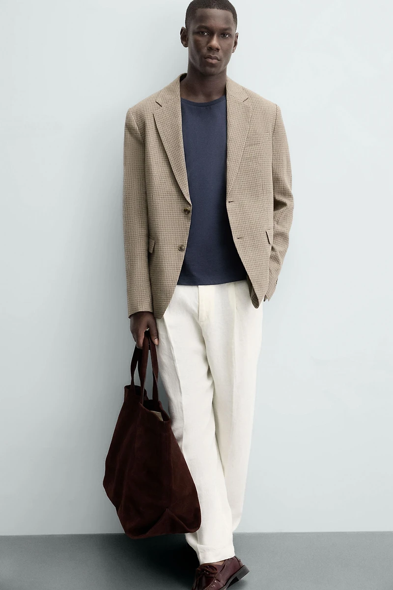 BLAZER PIED-DE-POULE
