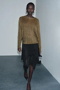 PULL EN MAILLE MÉTALLISÉE