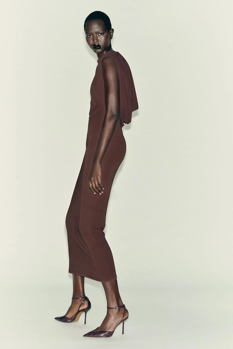 CHAIN OPEN BACK DRESS