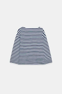 T-SHIRT RUSTIQUE À RAYURES
