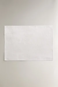 RESIN-COATED OVERLOCK PLACEMAT