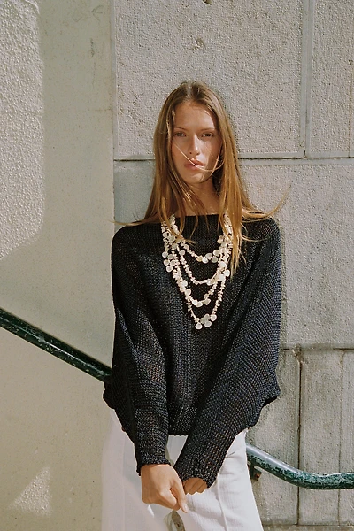 WIDE SLEEVE KNIT JUMPER