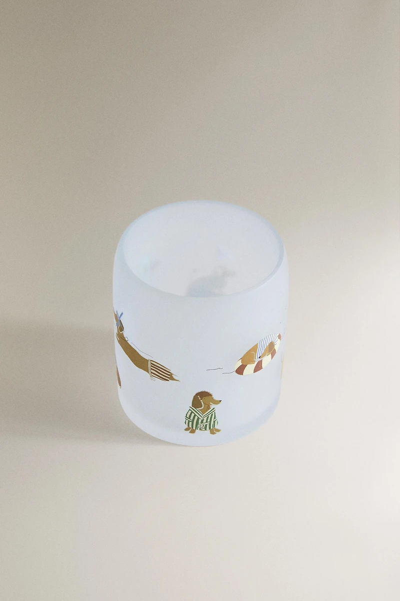 VERRE À DENTS ENFANT CHIENS
