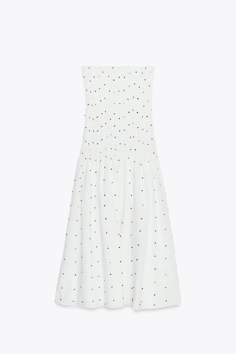 ROBE MIDI POMPONS