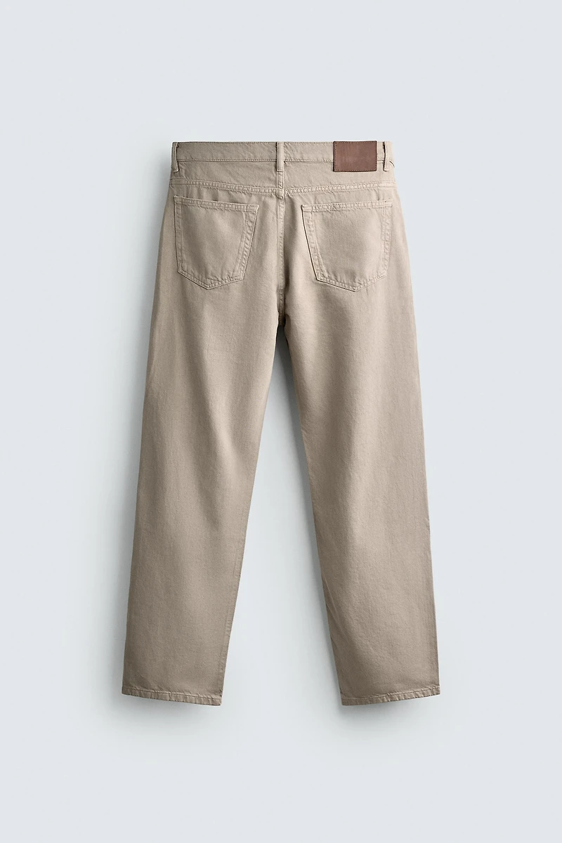 LIGHTWEIGHT COTTON-HEMP JEANS