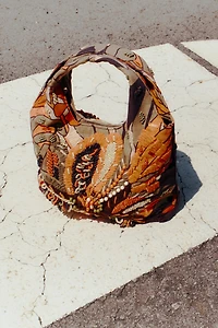 MULTICOLOR BEADED BAG