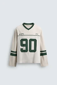 AMERICAN FOOTBALL PRINT T-SHIRT