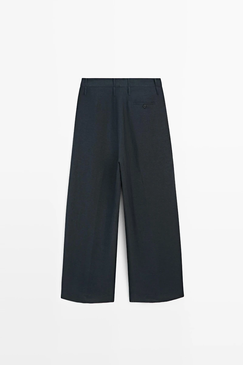 Flowing semi-sheer pants - STUDIO