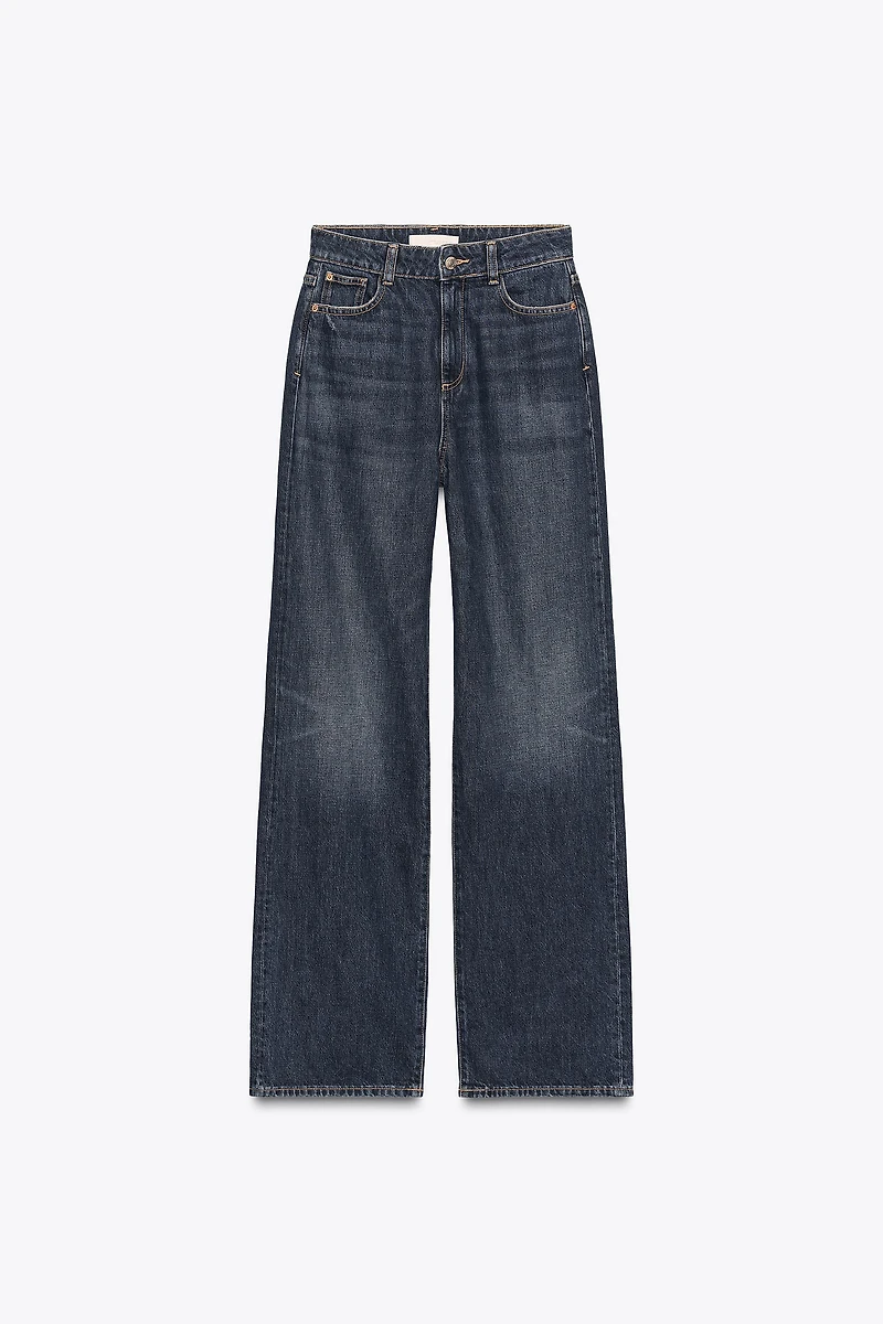 Z.04 STRAIGHT FULL LENGTH HIGH WAISTED JEANS