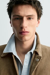 SUEDE LEATHER JACKET