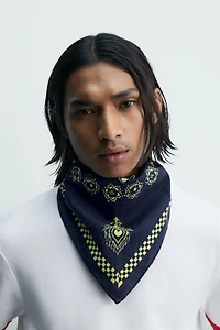 GEOMETRIC PRINT BANDANA