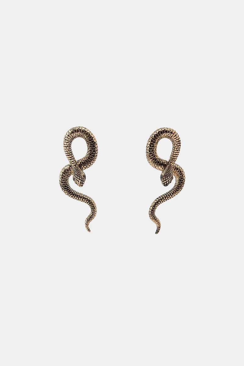 SNAKE EARRINGS