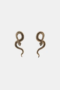SNAKE EARRINGS