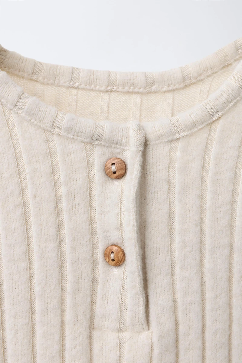 SOFT TOUCH RIBBED BODYSUIT
