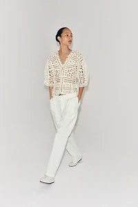 ZW COLLECTION CROCHET TOP