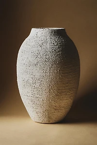 VASE CÉRAMIQUE EFFET RUGUEUX