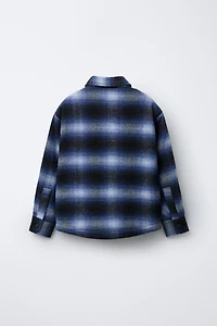 SURCHEMISE REMBOURRÉE À CARREAUX