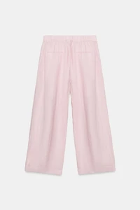 ZW COLLECTION LINEN BARREL PANTS