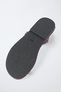 SANDALES À PERLES