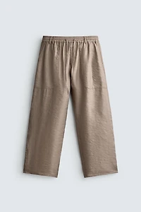 RELAXED FIT FLOWY PANTS