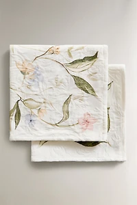 JACQUARD AND FRUIT PRINT NAPKIN