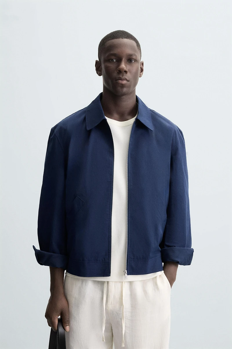 REGULAR FIT BOMBER JACKET