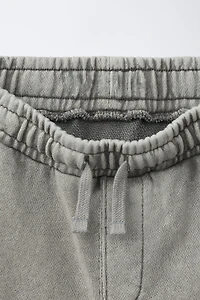 SHORT EFFET DÉLAVÉ
