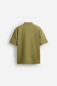 TEXTURED POLO