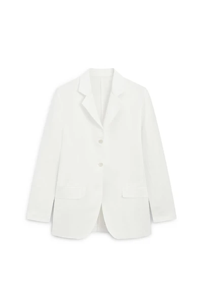 Flowing linen blend blazer - LIMITED EDITION